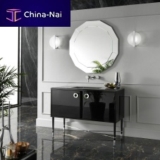 Free-standing washbasin cabinet SOHO-03marbletraditionalwith drawers