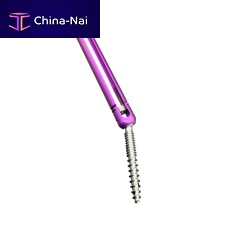 Lumbar-sacral vertebra pedicle screw polyaxialmonoaxialtitanium