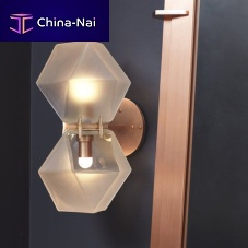 Contemporary wall light WELLES DOUBLE SCONCEindoormetalLED