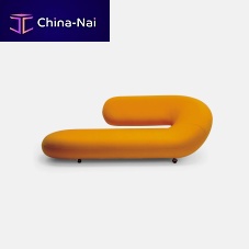 Contemporary daybed Chaise Longuefabricindooron casters