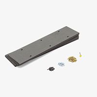 Rectangular clamping plate
