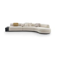 Modular sofa Edosemicircularcontemporaryfabric