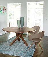 Contemporary dining table RESORTwoodenroundhome
