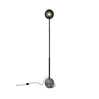 Floor-standing lamp 8aluminumglassconcrete