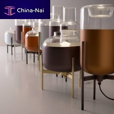 Table lamp AMBARAB - CIC - COCbrasssteeliron