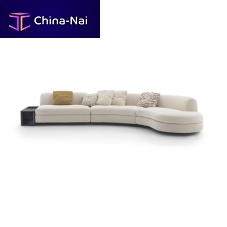 Modular sofa Edosemicircularcontemporaryfabric