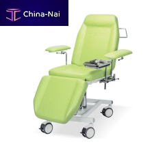 Hydraulic treatment chair YA-DS-H013-sectionon castersheight-adjustable