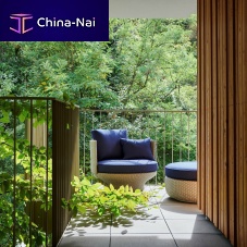 Contemporary armchair Paradise Birdwaterproof fabriccompositewith removable cushion