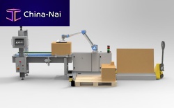 Robotic palletizer for boxesfor pharmaceutical productsfor cosmetic products
