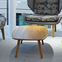 Contemporary coffee table ARBERwoodenrectangularcommercial