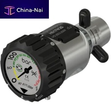 Gas pressure regulator BioSpirpistonsingle-stage
