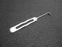 Aneurysm surgical hook