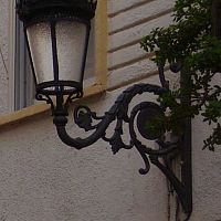 Metal street light bracket BRA-33
