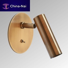 Contemporary wall light PYXIS indooraluminumbrass