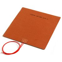 Flexible heating element steelsiliconeadhesive