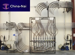 Centralized pneumatic conveying system bulk products