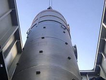 Ship gas scrubber EGCS