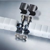 Stainless steel transfer chain attachmentwear-resistantaccumulation