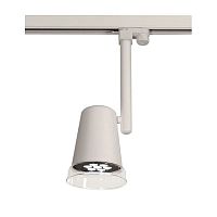 LED track light MONOCLEroundmetalglass