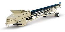 Chain conveyor stackingfor the mining industry
