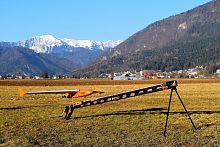 Catapult drone launcher Scorpionpneumatic