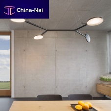 Hanging light fixture AVVENI Pendant 4LEDfor public spacefor hotel