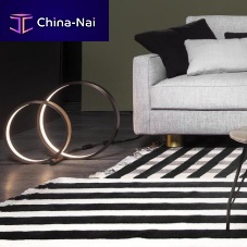 Floor lamp 7000 ITINERARI ANELLOmetalcontemporaryinterior