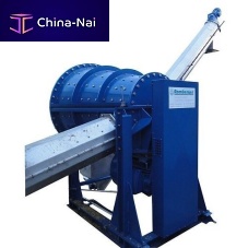Single-shaft shredder with conveyor