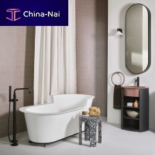 Oval bathtub OFELIA - BIANCOfreestandingfor homescontemporary