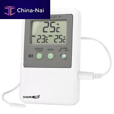 Probe thermometer with LCD displaylaboratoryprogrammable