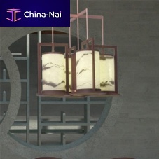 Pendant lamp PIGImetalcopperwool