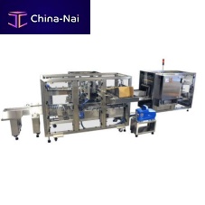 Bottom-loading tray packer sleeve wrapping machine TR CPT Seriesautomaticcontinuous-motionservo-driven