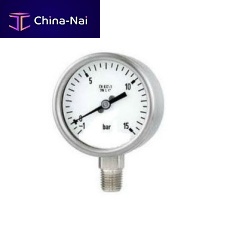 Analog pressure gauge 6301V14threadedBourdon tubefor hydraulic applications