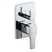 Shower mixer tap Advance : 527160111Cwall-mountedbrasszamak