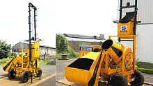 Concrete mixer truck