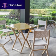 Contemporary table DINGHY Bresinfabricplywood base