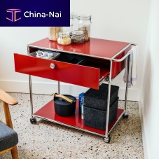 Home service trolley USM Hallercustommetal