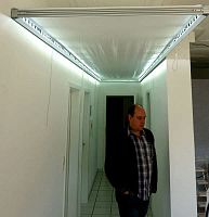 Sky ceiling LED panel for backlit ceilings