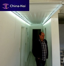 Sky ceiling LED panel for backlit ceilings