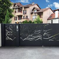 Swing gate sectionalaluminumsteel