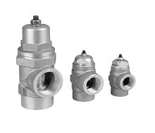 Compressed air minimum pressure valve M.P.V. seriesfor tankcorrosion-resistant