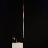 Hanging light fixture vitreo S1500LEDtubularvertical
