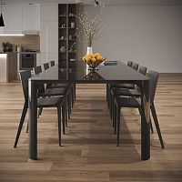 Unique design table XLIMwoodenmarblecarbon fiber