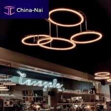Hanging light fixture BROCHELEDroundIP20
