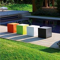 Contemporary pouf LT 2532polyethylenesquareoutdoor