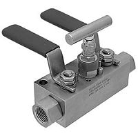 Needle valve 93 manualdouble block-and-bleedpurge