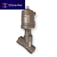 Angle seat valve R2SI NCpistonpneumatically-operatedflow control