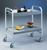 Laboratory cart transportmetalshelf