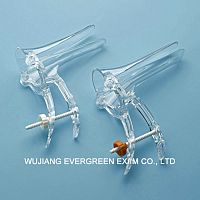 Vaginal speculum transparent