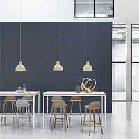 Scandinavian design high bar table BASEwoodenmetal baserectangular